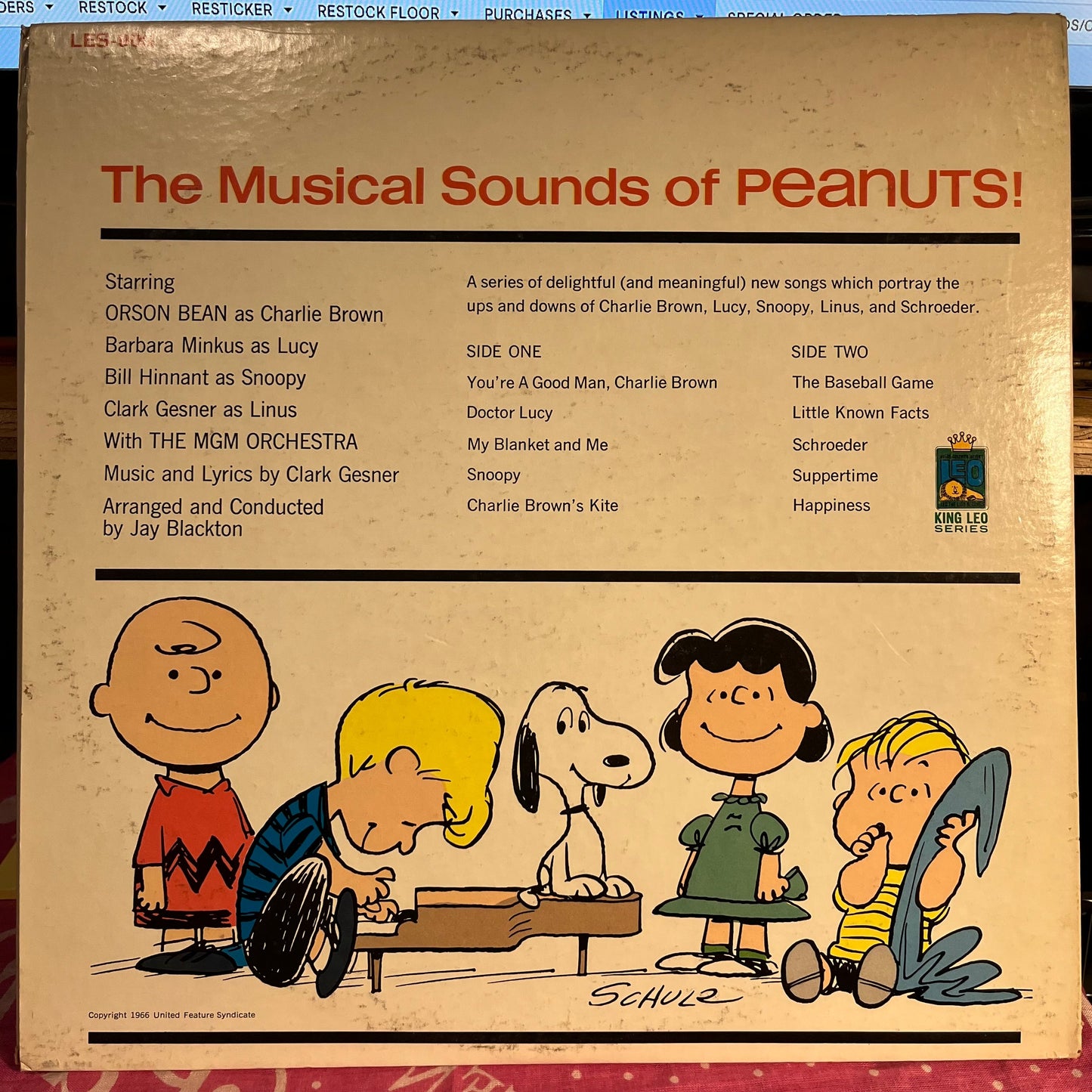Charles M. Schulz - You're A Good Man, Charlie Brown | Near Mint (NM) Excellent (EX)-
