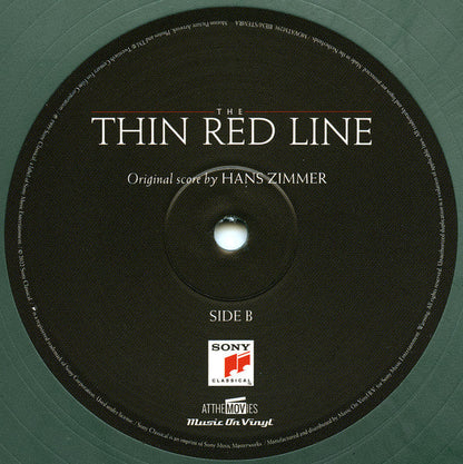 Hans Zimmer - The Thin Red Line (Original Motion Picture Soundtrack) (2xVINYL) | Near Mint (NM or M-) Near Mint (NM)--