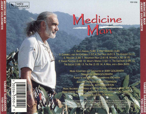 Jerry Goldsmith - Medicine Man (Original Motion Picture Soundtrack) (cd) | Near Mint (NM) Near Mint (NM)-
