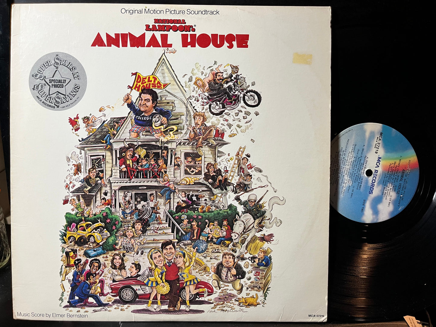 Various - National Lampoon's Animal House (Original Motion Picture Soundtrack) (VINYL) | Very Good Plus Plus (VG++) Excellent (EX)--