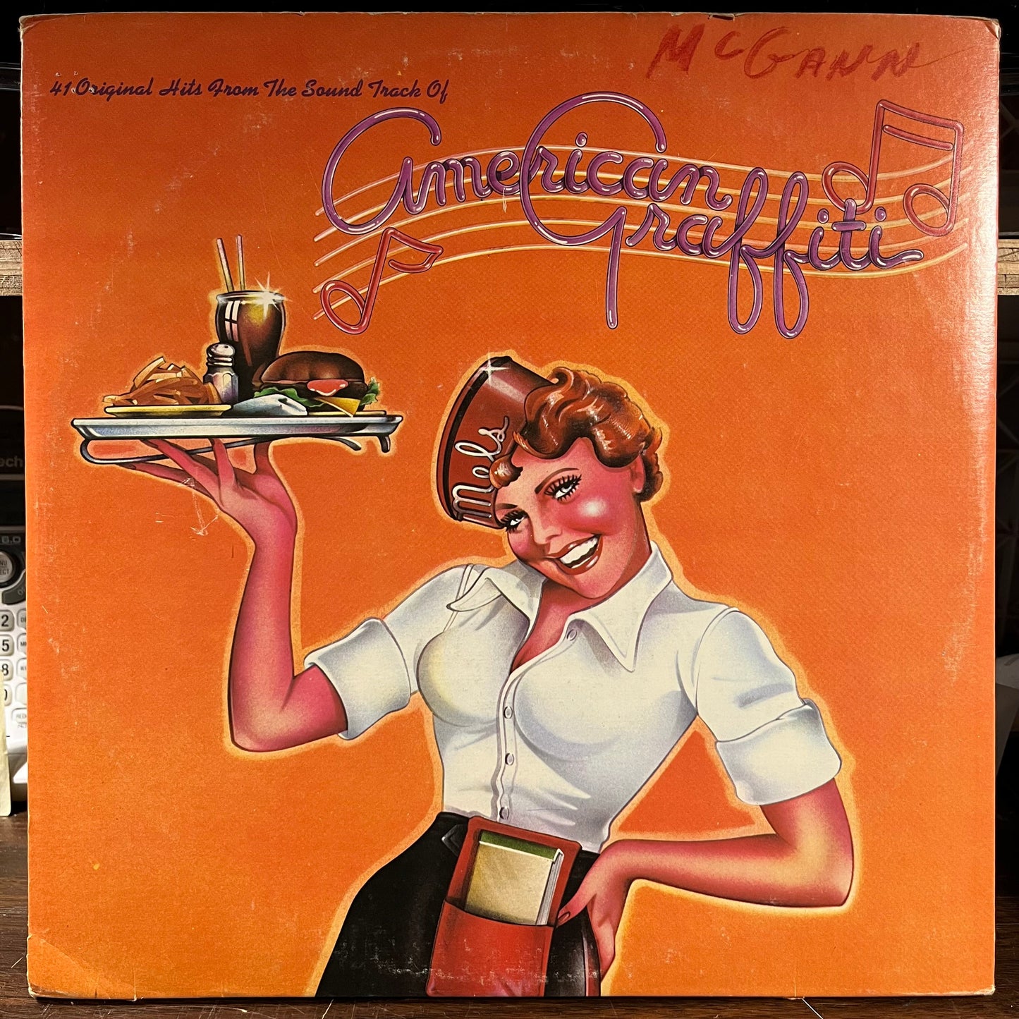 Various - 41 Original Hits From The Sound Track Of American Graffiti (2xVINYL) | Very Good Plus (VG+)-