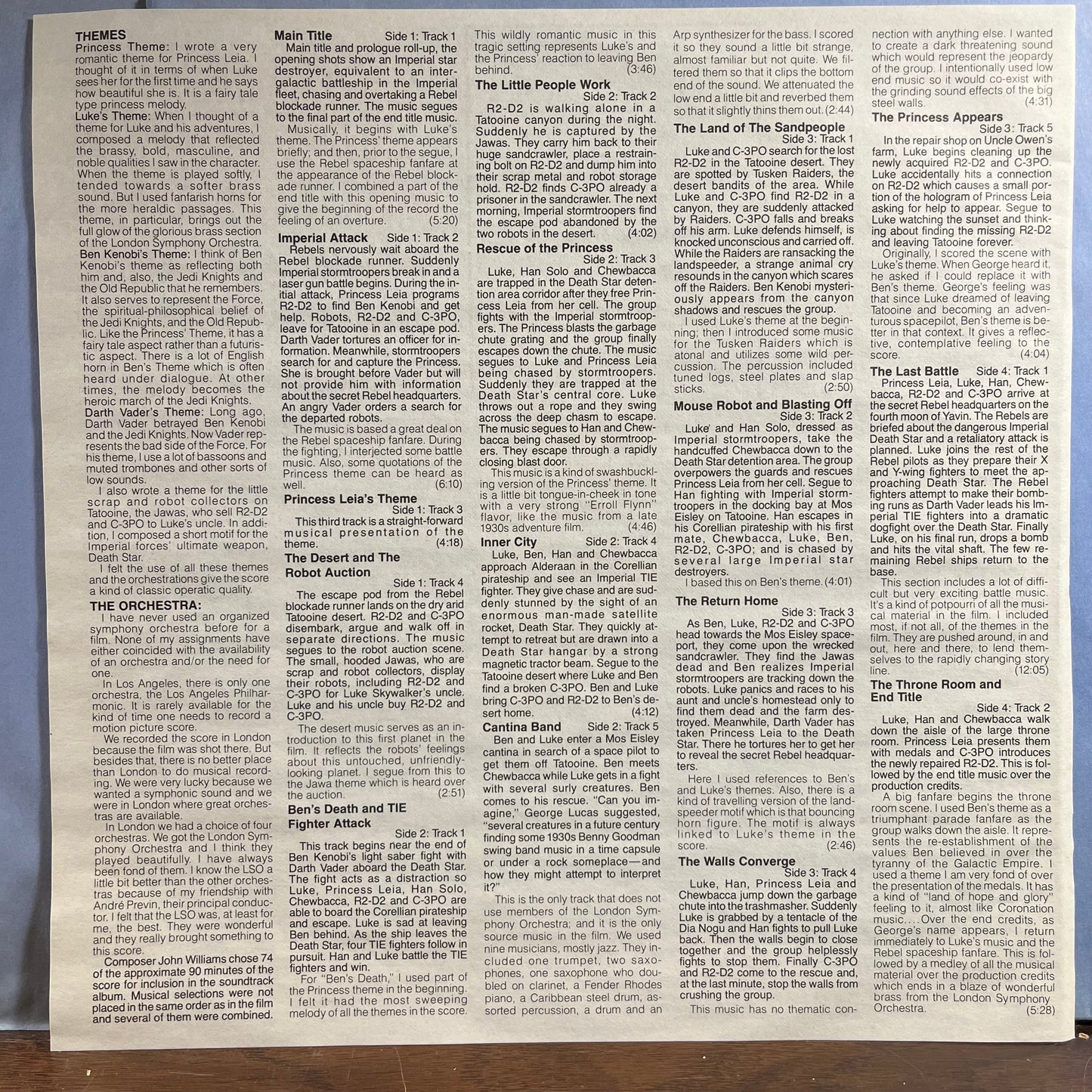 John Williams (4) - Star Wars (2xVINYL) | Very Good (VG)-