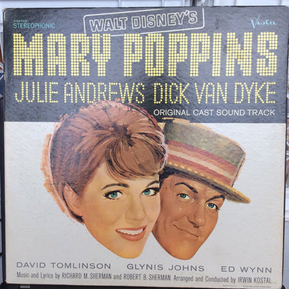 Richard M. Sherman - Mary Poppins (Original Cast Sound Track) (VINYL) | Very Good Plus (VG+)-