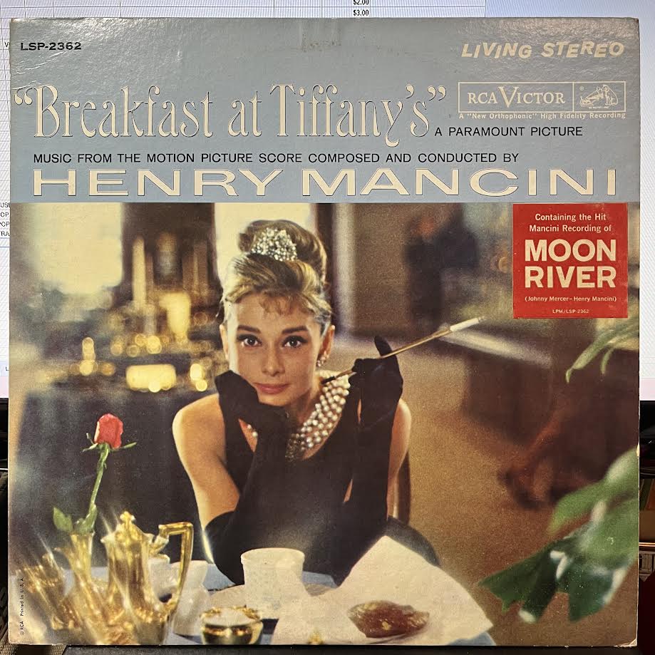 Henry Mancini - Breakfast At Tiffany's (Music From The Motion Picture Score) (VINYL) | Excellent (EX)-
