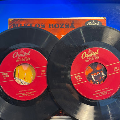 Miklos Rozsa - Quo Vadis Suite *2X7"* | Very Good (VG) Very Good Plus (VG+)--