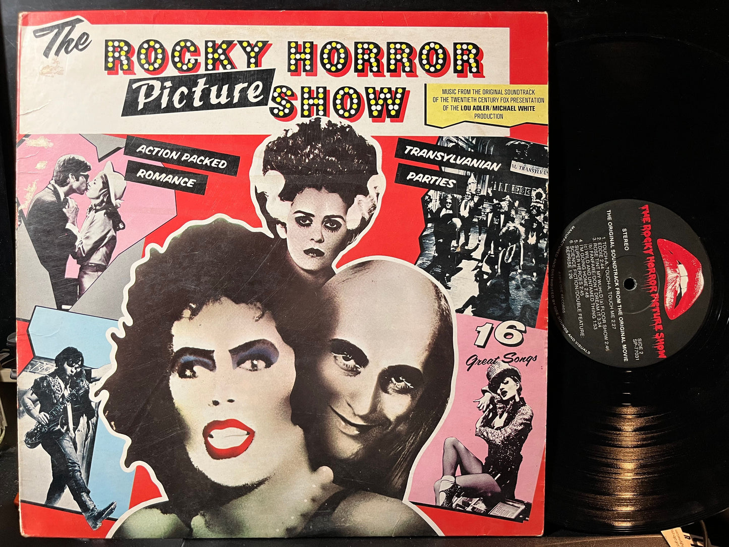 "The Rocky Horror Picture Show" Original Cast - The Rocky Horror Picture Show (VINYL) | Very Good Plus (VG+) Very Good (VG)-