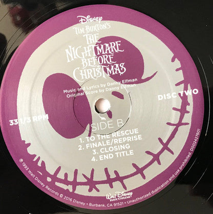 Danny Elfman - Tim Burton's The Nightmare Before Christmas (Original Motion Picture Soundtrack) | Mint (M) Mint (M)-