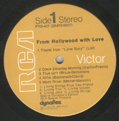 Various - From Hollywood With Love | Mint (M) Near Mint (NM)-
