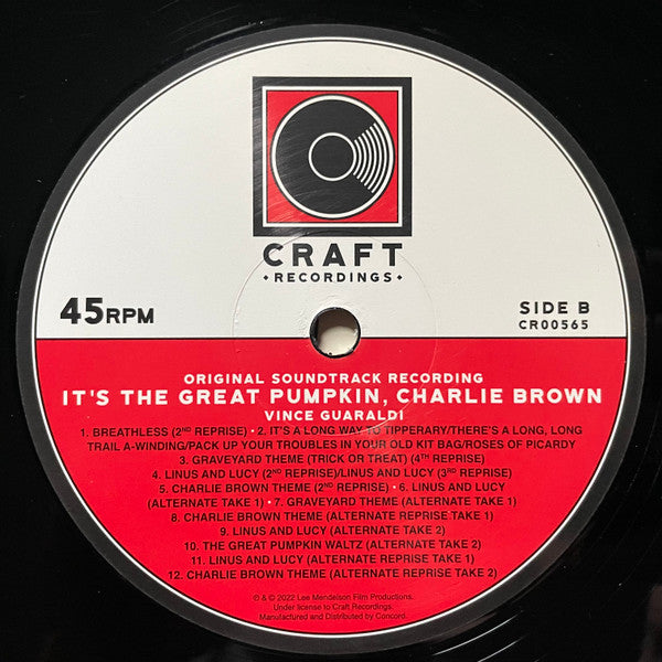 Vince Guaraldi - It's The Great Pumpkin, Charlie Brown (Original Soundtrack Recording) | Mint (M) Mint (M)-