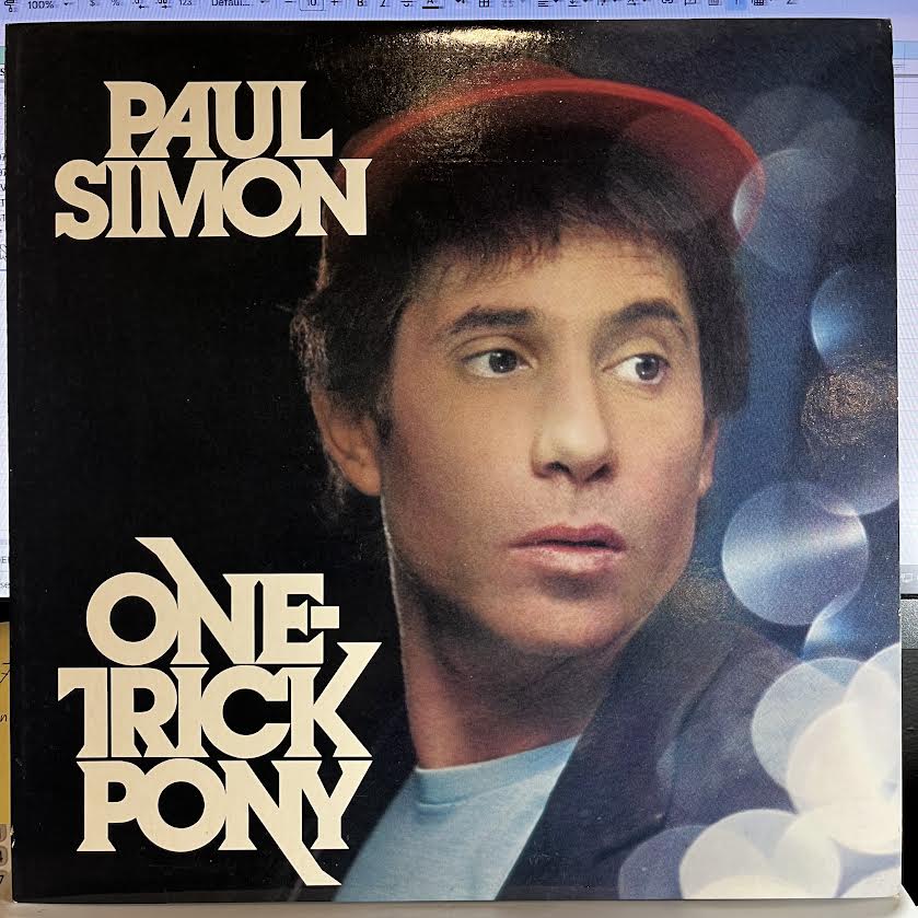 Paul Simon - One-Trick Pony *SPECIALTY 1980* | Near Mint (NM) Near Mint (NM)-