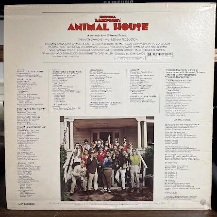Various - National Lampoon's Animal House (Original Motion Picture Soundtrack) (VINYL) | Near Mint- (NM-)-