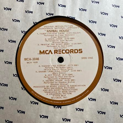 Various - National Lampoon's Animal House (Original Motion Picture Soundtrack) (VINYL) | Near Mint- (NM-)-