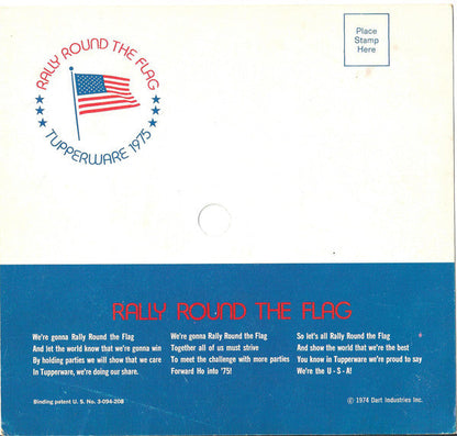 Unknown Artist - Rally Round The Flag - Tupperware 1975 | Near Mint (NM) Near Mint (NM)-