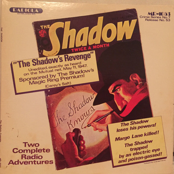 The Shadow *SEALED* | Mint (M) Near Mint (NM)-