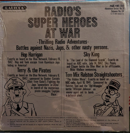 Various - Radio's Super Heroes At War *SEALED* | Mint (M) Near Mint (NM)-