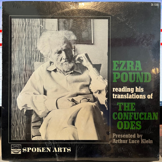 Ezra Pound Reading His Translations Of The Confucian Odes | Mint (M) Near Mint (NM)-