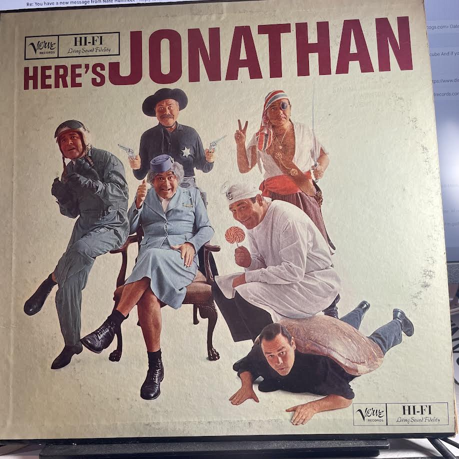 Jonathan Winters - Here's Jonathan (VINYL) | Excellent+ (EX+) Excellent (EX)--