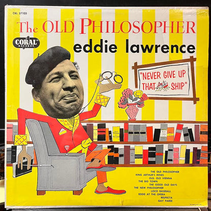 Eddie Lawrence - The Old Philosopher (VINYL) | Mint (M) Near Mint (NM)-