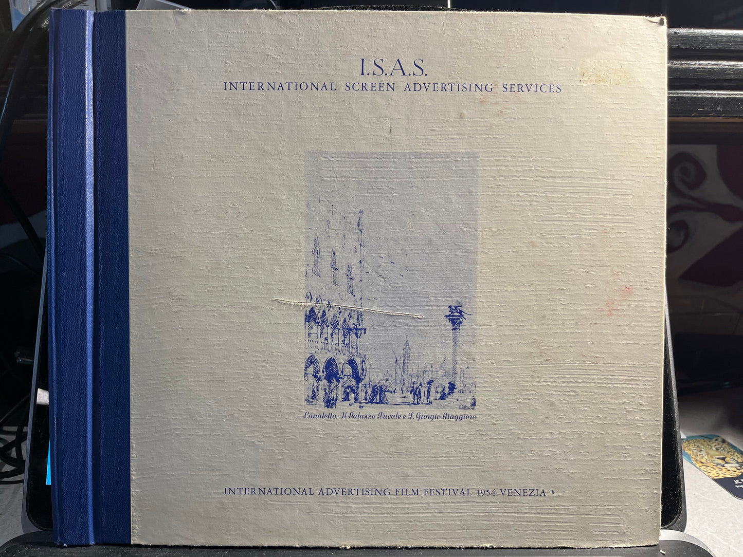 I.S.A.S. - International Advertising Film Festival 1954 Venezia | Near Mint (NM) Excellent (EX)--