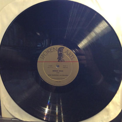 Brendan Behan - Irish Folksongs And Ballads (VINYL) | Near Mint- (NM-) Near Mint (NM)--