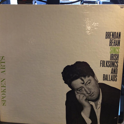 Brendan Behan - Irish Folksongs And Ballads (VINYL) | Near Mint- (NM-) Near Mint (NM)--
