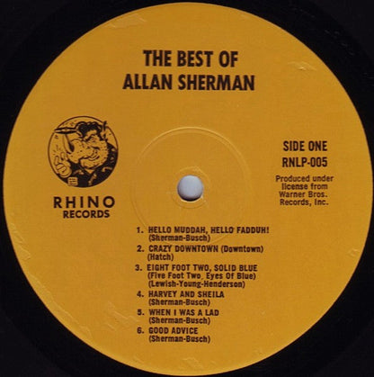 Allan Sherman - The Best Of Allan Sherman (VINYL) | Near Mint (NM) Near Mint (NM)-
