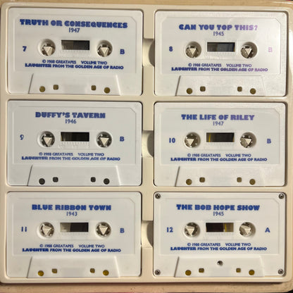 Various - Laughter From The Golden Age Of Radio *12xCASSETTE BOX* | Excellent (EX)--