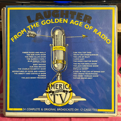 Various - Laughter From The Golden Age Of Radio *12xCASSETTE BOX* | Excellent (EX)--