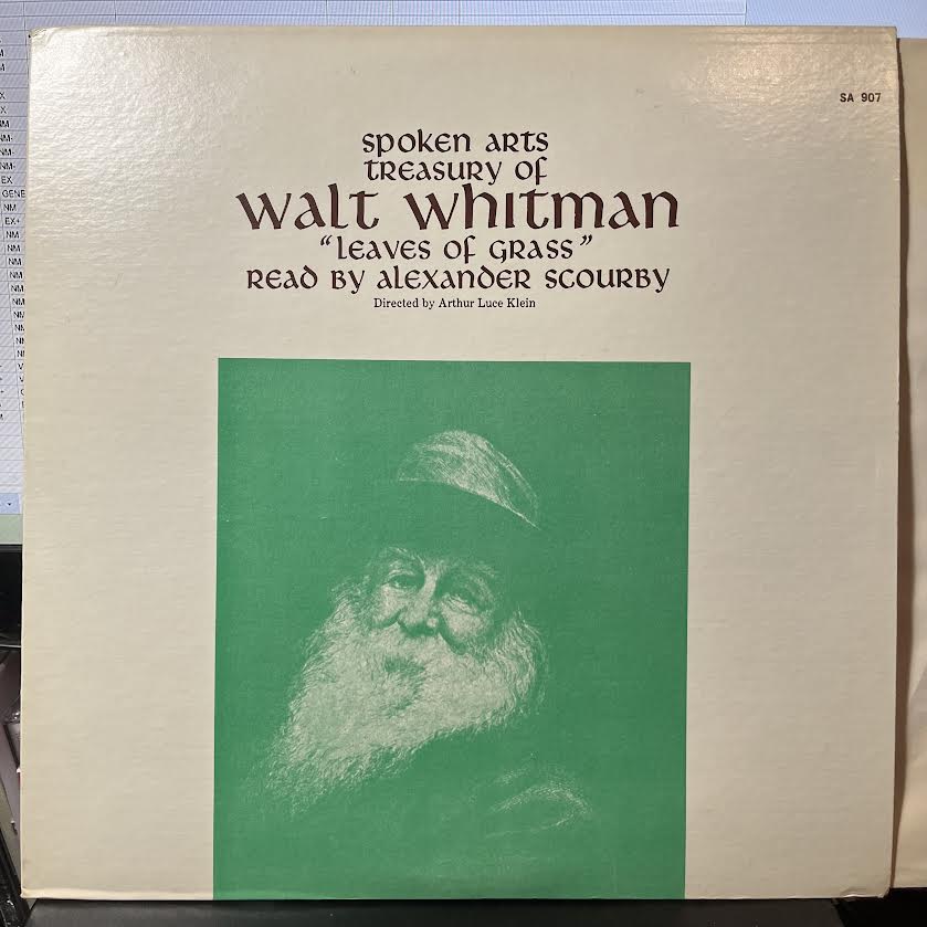 Treasury Of Walt Whitman: Leaves Of Grass (VINYL) | Near Mint (NM) Near Mint (NM)--