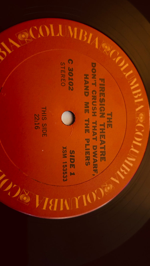 The Firesign Theatre - Don't Crush That Dwarf, Hand Me The Pliers | Near Mint (NM) Near Mint (NM)-