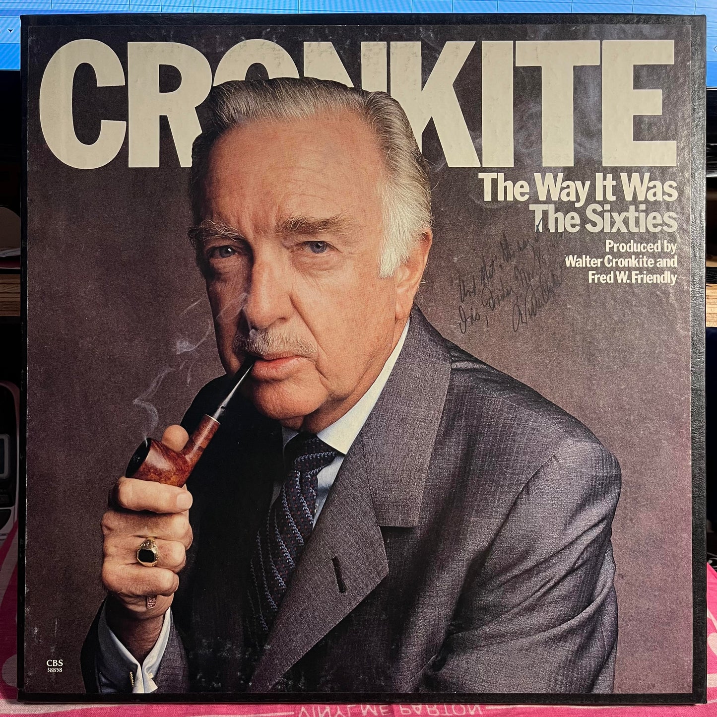 Walter Cronkite - The Way It Was - The Sixties *SIGNED/BOX* | Near Mint (NM) Near Mint (NM)--