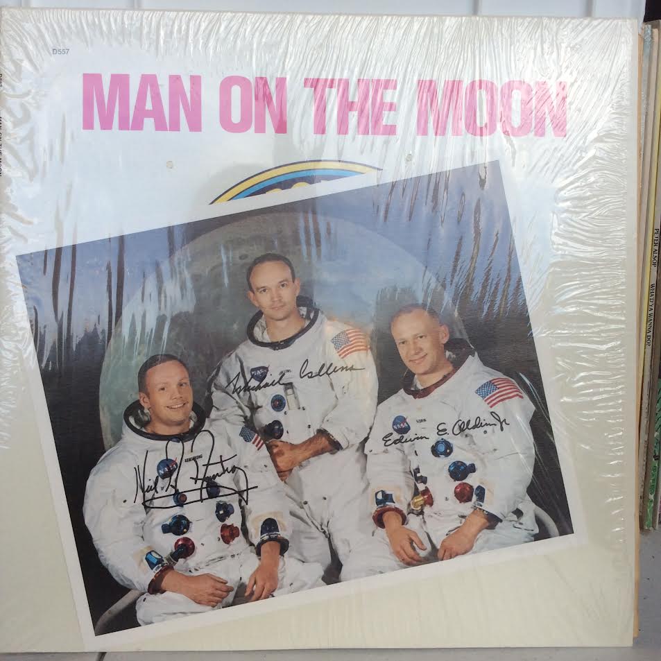 Walter Cronkite - Man On The Moon (VINYL) | Near Mint (NM) Near Mint (NM)--