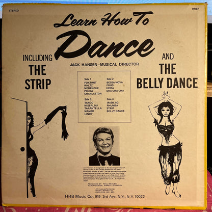 Jack Hansen (4) - Learn How To Dance | Near Mint (NM) Very Good Plus (VG+)--