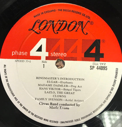 Merle Evans - Circus Spectacular (VINYL) | Near Mint (NM or M-)--