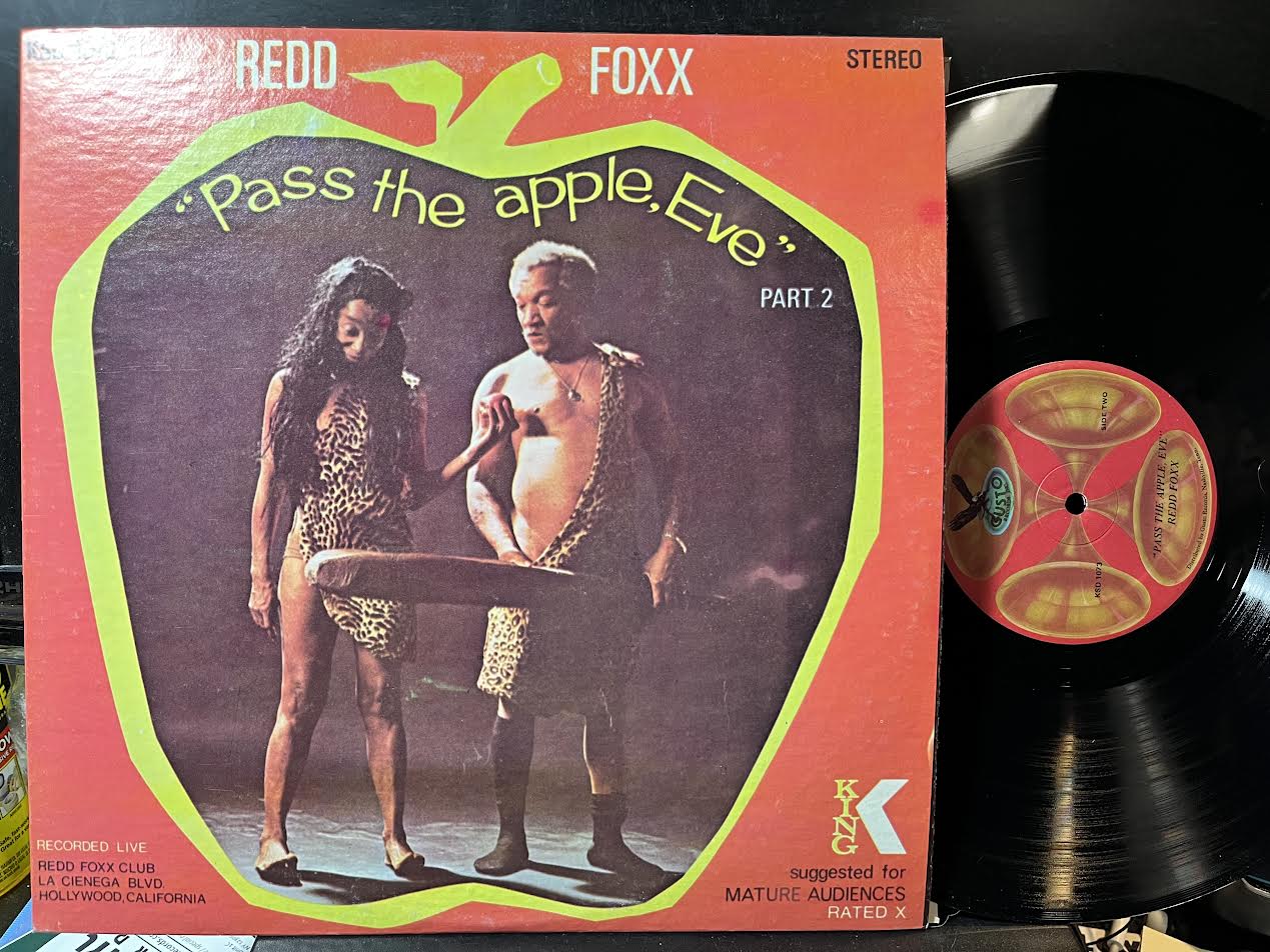 Redd Foxx - Pass The Apple, Eve - Part Two (VINYL) | Near Mint (NM) Excellent+ (EX+)--