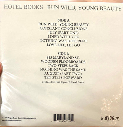 Hotel Books - Run Wild, Young Beauty (VINYL) | Near Mint (NM) Near Mint (NM)-