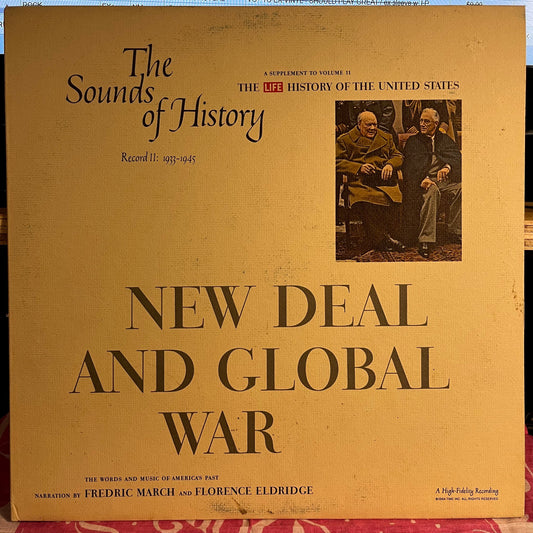 Various - The Sounds Of History Record 11: 1933-1945 / New Deal And Global War | Near Mint (NM) Excellent (EX)-