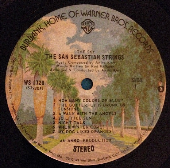 The San Sebastian Strings - The Sky *SHRINK* | Near Mint (NM) Near Mint (NM)-