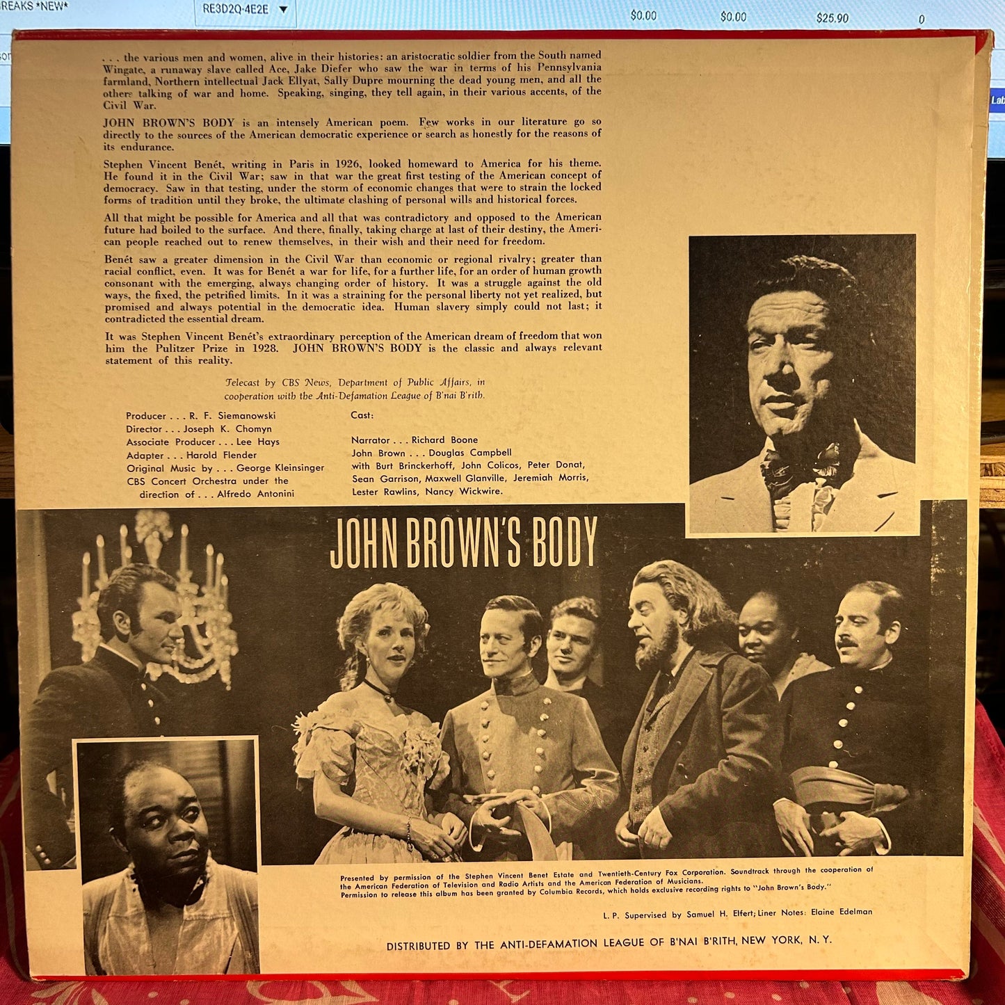 Various - John Brown's Body | Near Mint (NM) Excellent (EX)--