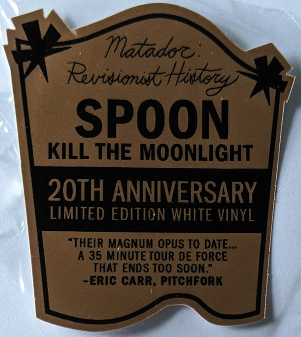 Spoon - Kill The Moonlight (WHITE VINYL) | Mint (M) Mint (M)-