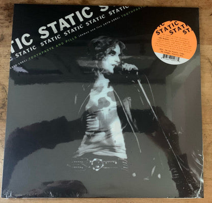 Static (60) - Toothpaste And Pills (Demos And Live 1978 - 1981)(VINYL) | Mint (M) Mint (M)-