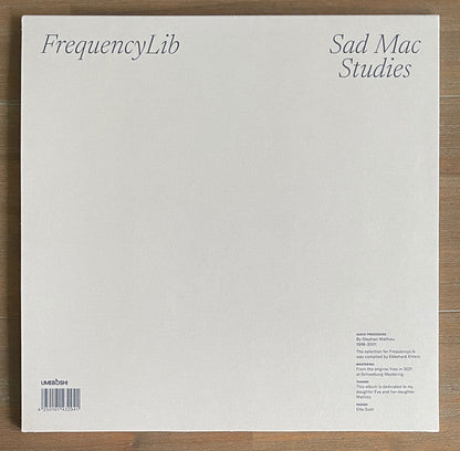 Stephan Mathieu - FrequencyLib / Sad Mac Studies | Mint (M) Mint (M)-