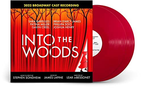 Stephen Sondheim/Sara Bareilles/2022 Broadway Cast - Into The Woods (2022 Broadway Cast Recording) [Apple Red 2 LP] | Mint (M) Mint (M)-