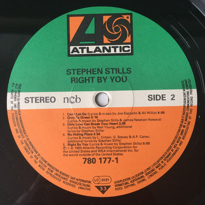 Stephen Stills - Right By You | Near Mint (NM) Near Mint (NM)-