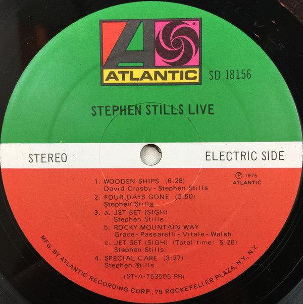 Stephen Stills - Stephen Stills Live | Near Mint (NM) Near Mint (NM)-