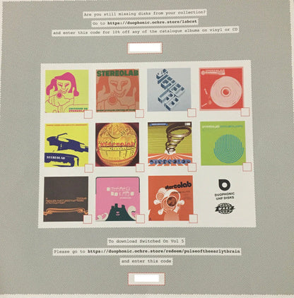 Stereolab - Pulse Of The Early Brain (Switched On Volume 5) | Mint (M) Mint (M)-