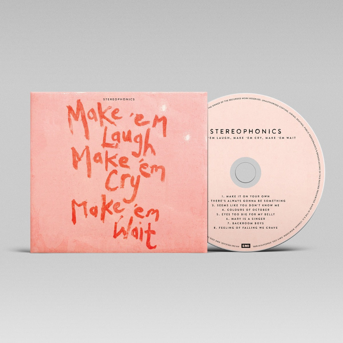 Make 'Em Laugh, Make 'Em Cry, Make 'Em Wait (CD) | Mint (M) Mint (M)-