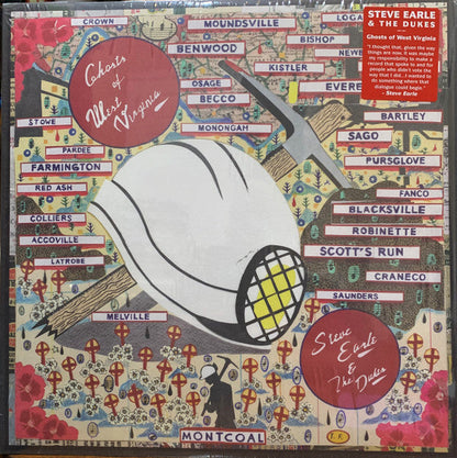 Steve Earle & The Dukes - Ghosts Of West Virginia | Mint (M) Mint (M)-