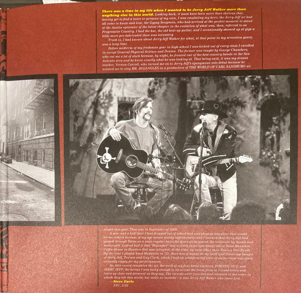 Steve Earle & The Dukes - Jerry Jeff | Mint (M) Mint (M)-