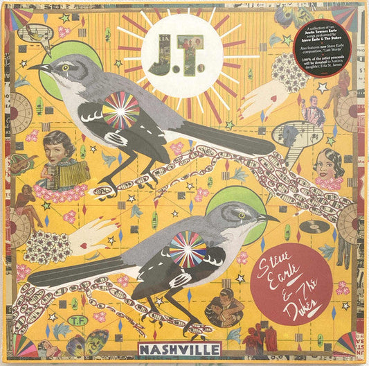 Steve Earle & The Dukes - J.T. | Mint (M) Mint (M)-
